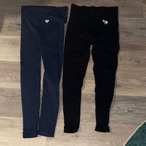 Womens Best Black and Navy Leggings